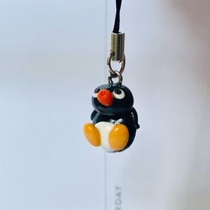 Pingu Phone Charm